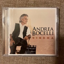 Andrea Bocelli Cinema CD Verve Records 2015 B0023945-02, 13 tracks
