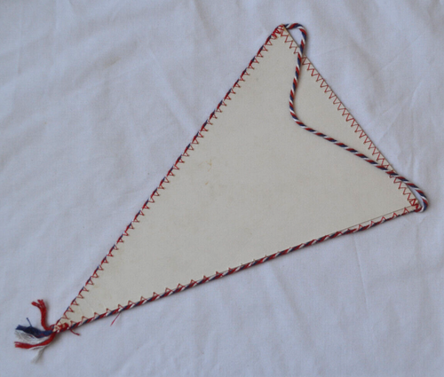 Vintage Czechoslovakian pennant CSSR SSM Socialist Youth Union Communism banner - Picture 3 of 7