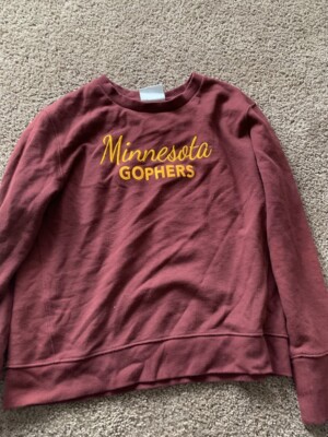 University of Minnesota Sweatshirt - stiched embroidery | eBay