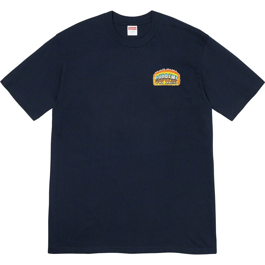 *SCELLÉ* Tee shirt Supreme Chrome Bleu Marine   Taille XL