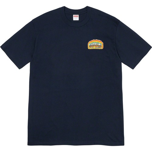 *SEALED* Supreme Chrome Tee Navy - Size XL