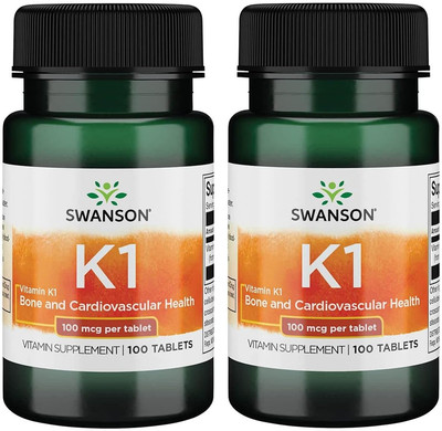 Vitamin K-1 100 Mcg 100 Tabs (2 Pack)