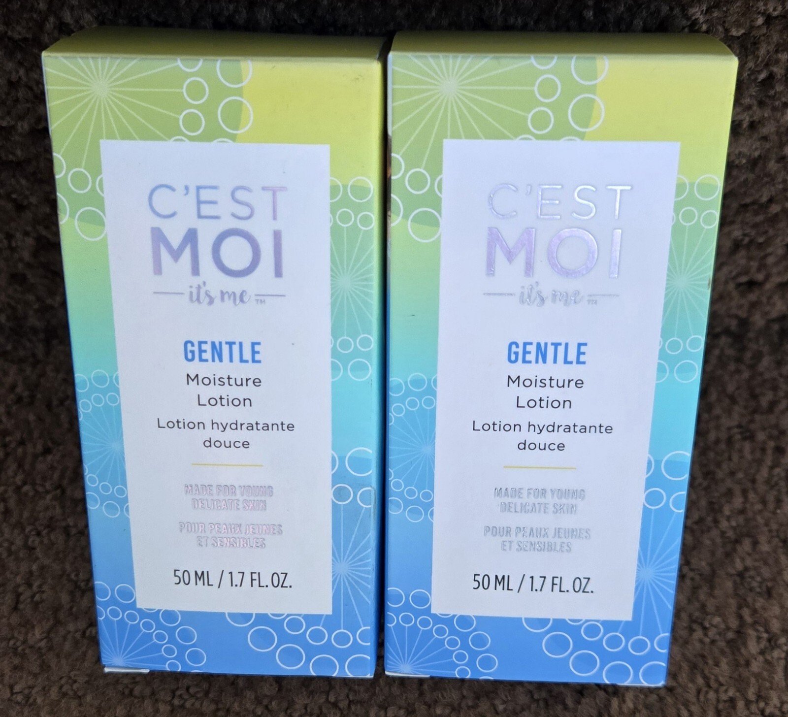 Lote de 2 lociones hidratantes suaves C'EST MOI It's Me 1,7 oz cada una nuevas en caja