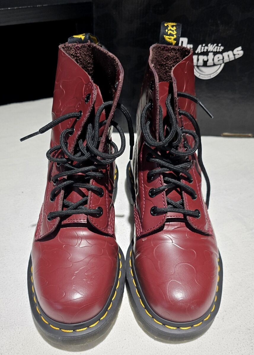 Dr. Doc Martens x BAPE 1460 Pascal Men's Size 8 Oxblood Red Dr. Doc Martens x BAPE 1460 Pascal Men's Size 8 Oxblood Red