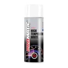 Promatic HTW400 High temperature White Spray Paint 400ml