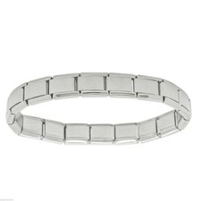 18 Links SHINY 9mm Italian Charm Starter Modular Bracelets WHOLESALE LOT 1 - 200