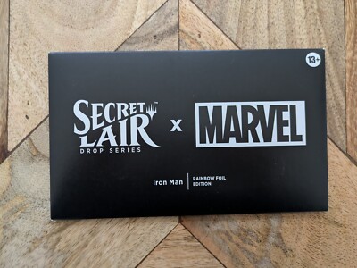 MTG Magic Secret Lair x Marvel Iron Man Rainbow Foil Edition