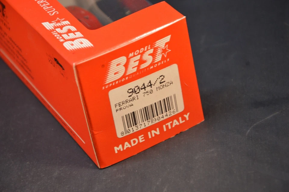 BEST MODEL 1/43 FERRARI 750 MONZA PROVA COD. 9044/2 DIE CAST MADE IN ITALY 14+ - Immagine 2 di 3