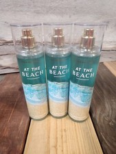3PK Bath  Body Works At the Beach Fragrance Body Mist Spray 8oz NEW