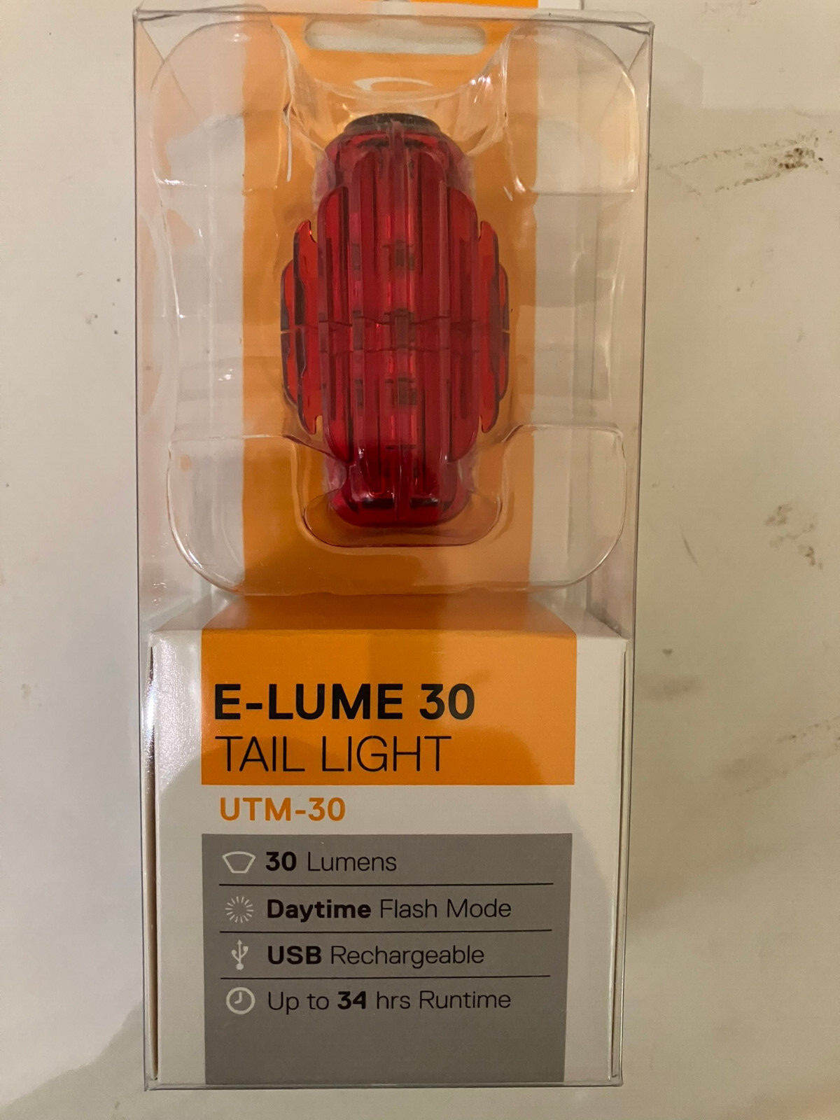 SerfasE-LUME 30 Bike Tailight - USB Recharge- NEW IN BOX