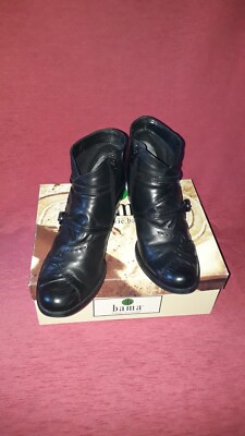 Bama Damen Stiefelette schwarz Gr. 39 (UK 6), Weite Standard
