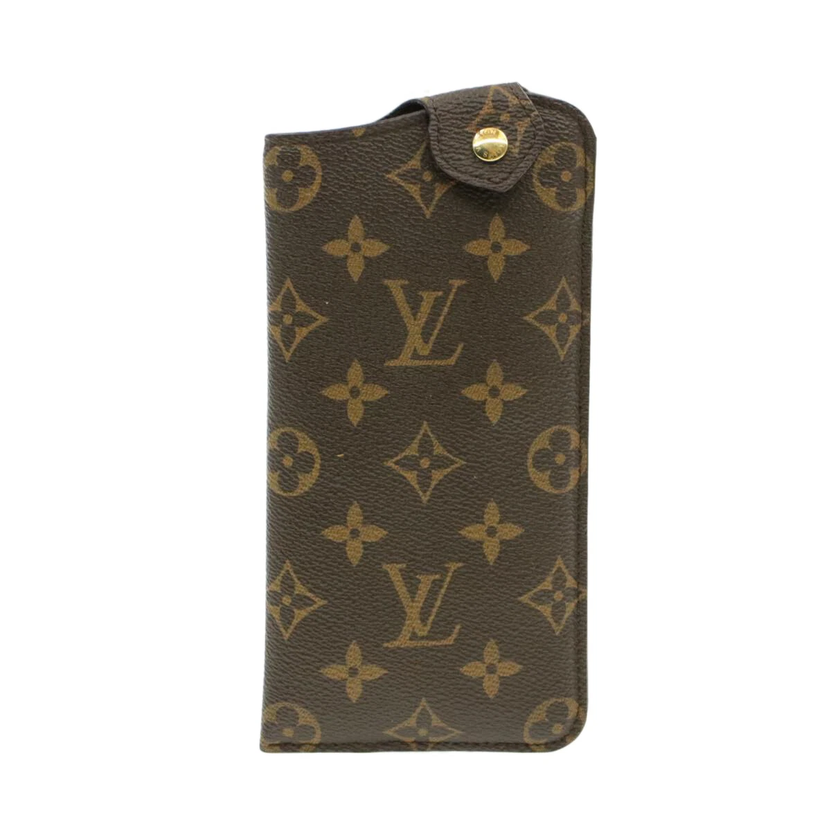 LOUIS VUITTON Monogram Etui A Lunettes MM Glasses Case M66544 LV Auth  am101b