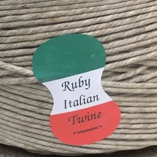 10 yds Ruby Italian Spring Twine 4 ply Hemp Twine Upholstery Supplies Free Ship!