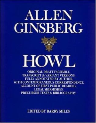 Howl Allen Ginsberg, Barry Miles paperback Used - Good