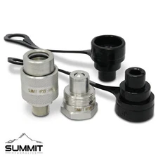 3/8" 10,000 PSI High Pressure Hydraulic Quick Coupler Set Replaces Enerpac C-604