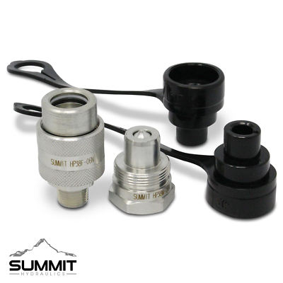 3/8'' 10,000 PSI High Pressure Hydraulic Quick Coupler Set Replaces Enerpac C-604