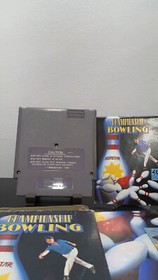 Championship Bowling NES CIB