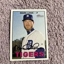 2016 Topps Heritage High Number #626 Mark Lowe Detroit Tigers