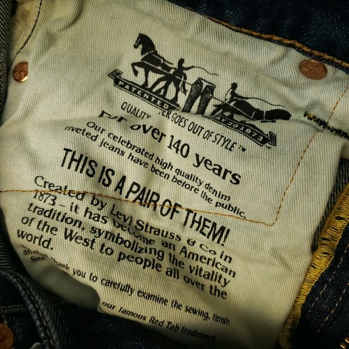 Jeans Levi's 513 W28 L28 ajustados rectos lavado ácido tiro medio para hombre azules - Imagen 10 de 15