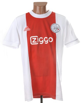 AJAX AMSTERDAM 2021/2022 HOME FOOTBALL SHIRT ADIDAS SIZE M ADULT