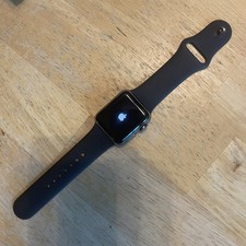 Apple Watch Sport 38mm Case 7000 Series Space Gray Aluminium Orange Band |  Compra online en eBay