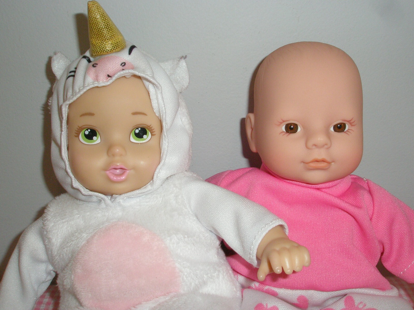 Adorable All Vinyl and Vinyl & Cloth Small Baby Doll Lot for Play