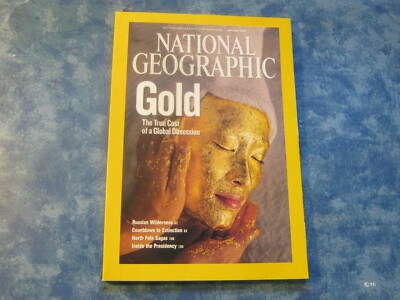 NATIONAL GEOGRAPHIC January 2009 GOLD OBSESSION COST Russian Wilderness N. POLE