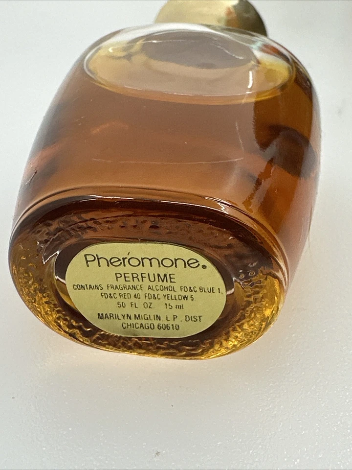 De colección Raro MARILYN MIGLIN Feromonas PERFUME De colección .5 OZ 15 ml Nuevo Foto 3 de 3