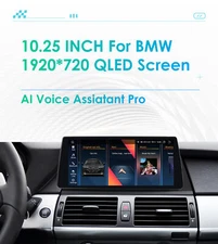 Android 14 8Core Car Stereo GPS Radio Carplay DSP GPS For BMW X5 E70 X6 E71 CCC