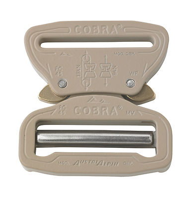 AustriAlpin Cobra Buckle 1.75" Inch / 45mm In Grey Anodized - A&A Tactical - Foto 10