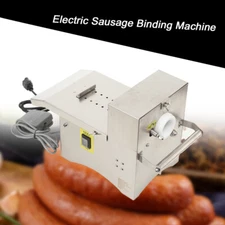 Sausage Stuffer Knotting Machine Manual Sausage Linker Machine 200W Electric NEW