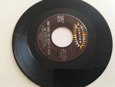 The Fifth Estate 45 RPM - Ding, Dong! The Witch Is Dead/The Rub-A-Dub VG +