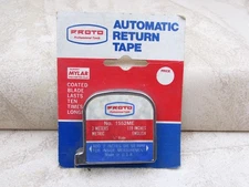 Vintage Proto No. 1552ME Tape Measure, 3 Meters 119 Inches USA Made, NOS