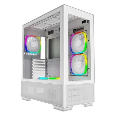 Montech PC Gehäuse Sky Two Midi-Tower Weiß