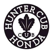 Cutting Sticker Ace Cafe Style Hunter Cub Sticker CT125 CT110 8BJ JA65 2BJ JA55