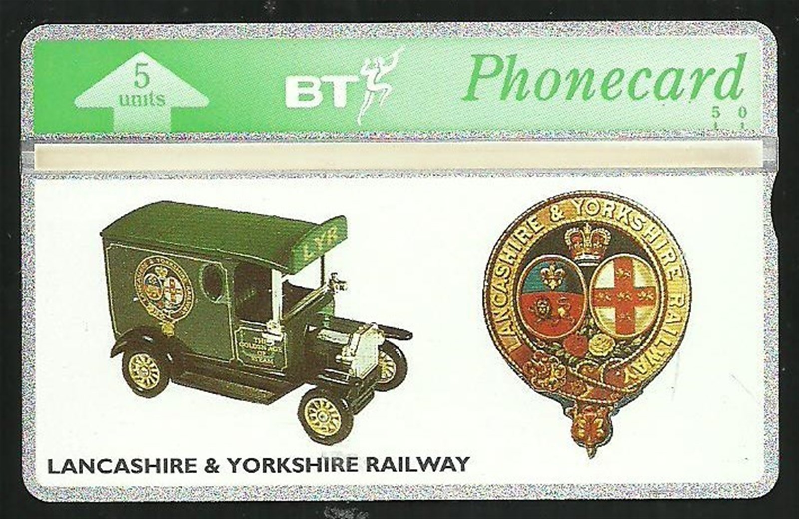 BTG208 LLEDO RAILWAY VAN LANCS & YORK MINT BT PHONECARD ONLY 500 pcs