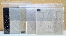 Stampin  Up Paper Piercing Packs Lot  Decorative Masks Templates Papercraft