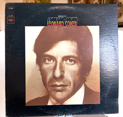 Cleaned & Tested - Leonard Cohen - Songs Of Leonard Cohen - 1968 Folk Rock LP