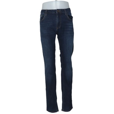 Le Premire, Jeans, Größe: 32/32, COOPER, Blau, Baumwolle/Elasthan/Leder #SBO