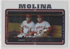 2005 Topps Chrome Jose Molina Jose & Bengie Molina #101 n1u