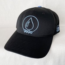 Used Pokemon Pochama x 9090 Water Motif Embroidered Baseball Cap Black Blue