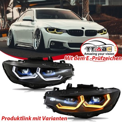 LED Scheinwerfer Für BMW 4er F32 F33 F36 2013-2020 DRL Blinker Frontscheinwerfe