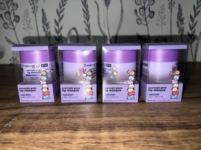 4pk the Créme shop Overnight Glaze Lip Masque, Sugar Grape