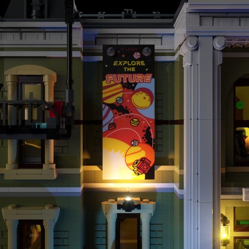 LightMyBricks (LMB) 2.0 Light Kit for LEGO #10326 Natural History Museum - Bild 9 von 9