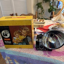 Kodak Brownie Hawkeye Outfit in Original Box Flash Model Camera Nice Condition