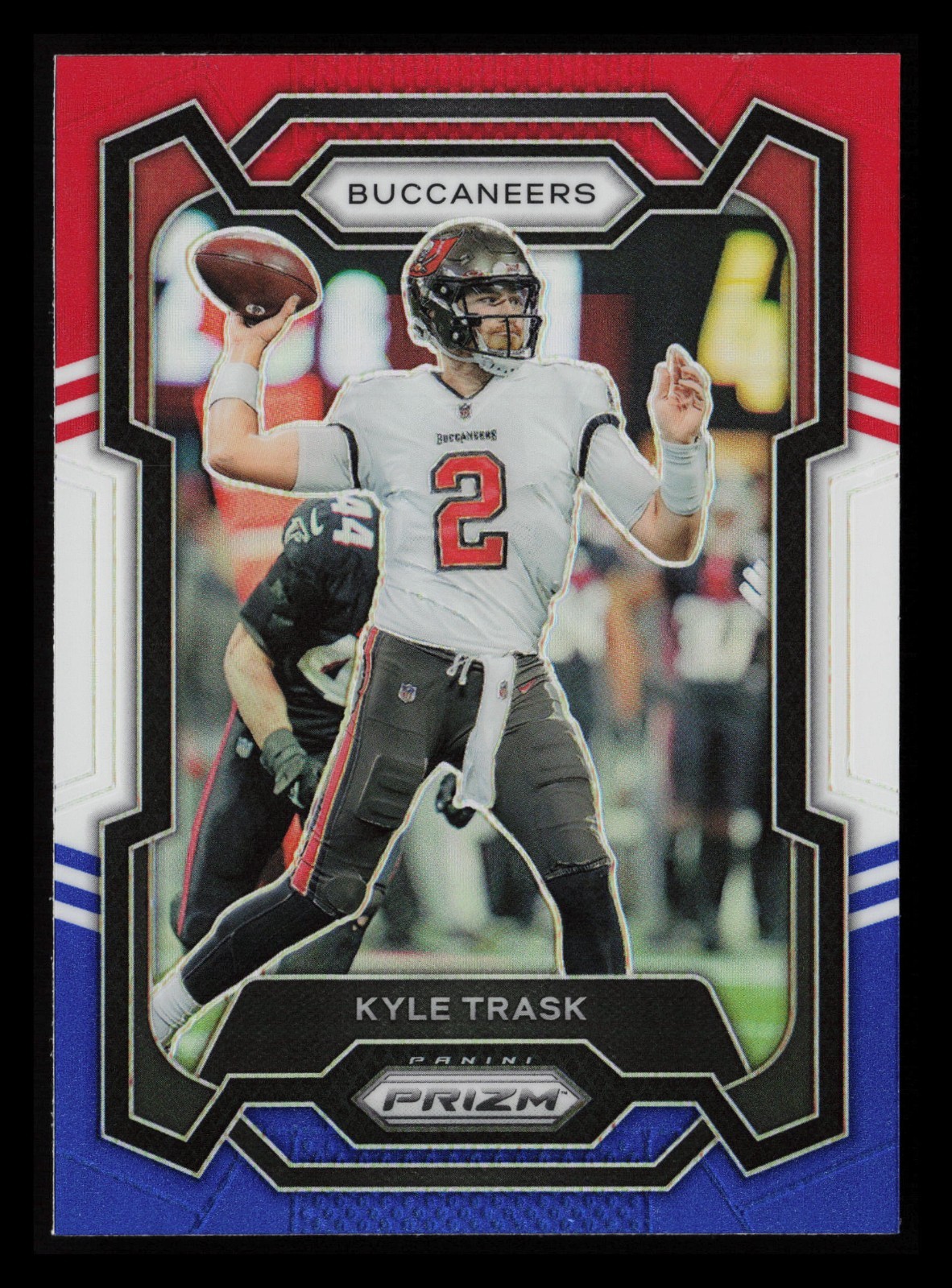 2023 Panini Prizm Kyle Trask Red White & Blue Prizm Card #278