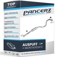 Mittelschalldämpfer für NISSAN QASHQAI, RENAULT KADJAR 1.2 1.6 DIG-T