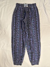 Vintage 80s 90s International Baggyz Purple Parachute Jogger Pants Size Small