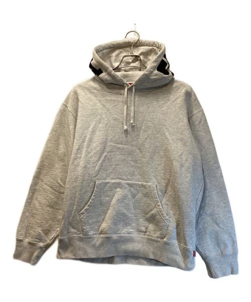 Sweat à capuche côtelé suprême M /