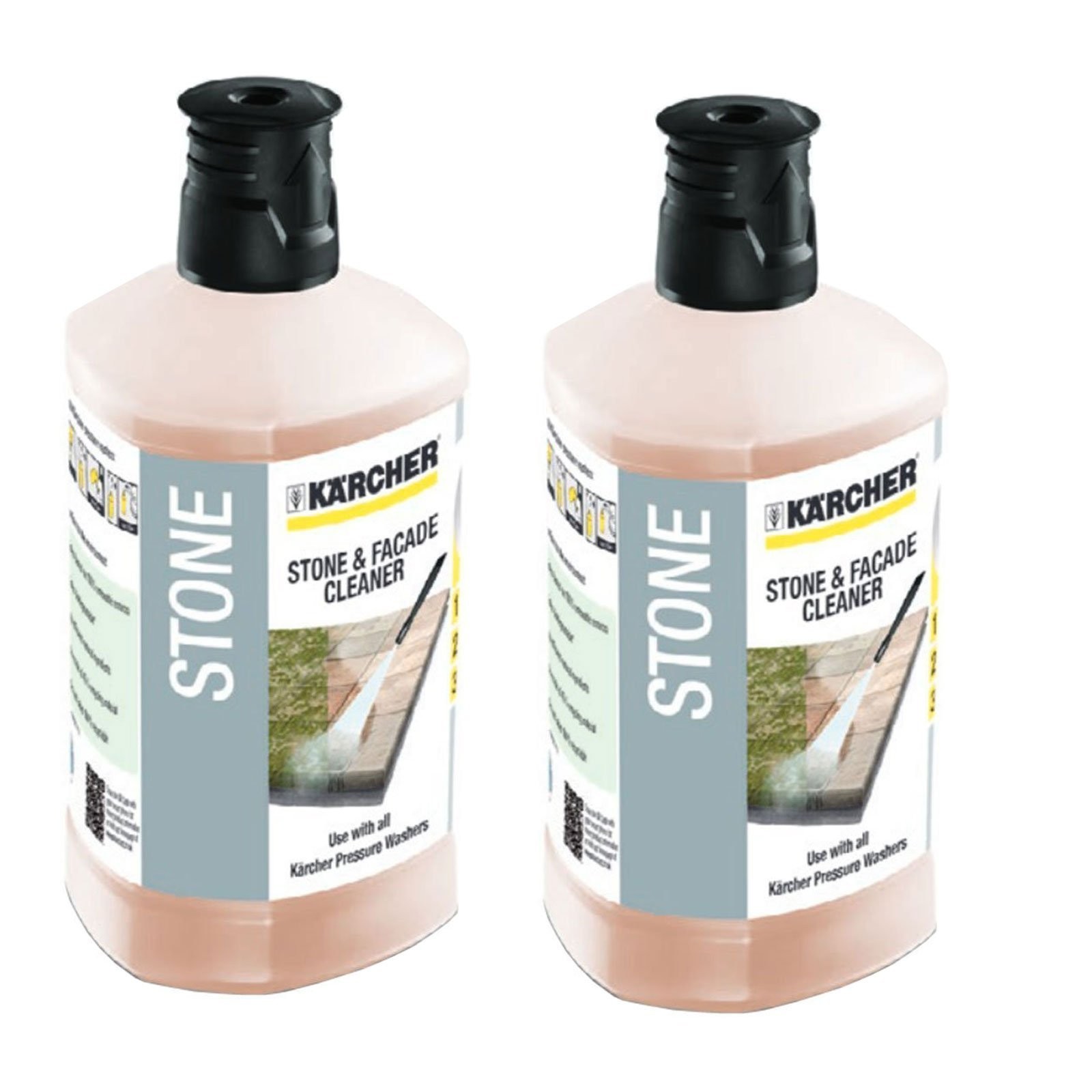 Detergente Karcher Facciate per Idropulitrici K2 K4 K5 K7 | 1L x 2